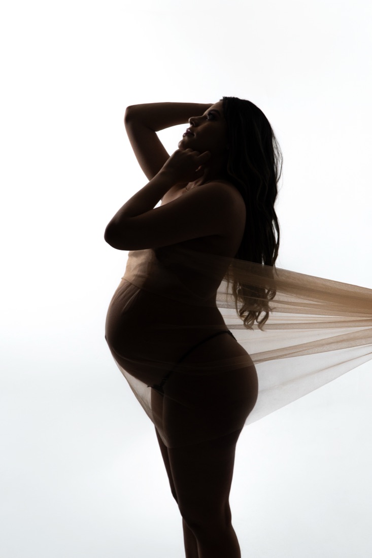 Sesión de fotografía materna